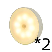 2pcs Warm light