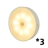 3pcs Warm light