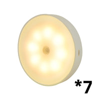 7pcs Warm light