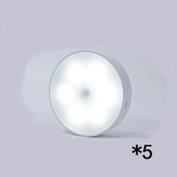 5pcs White light