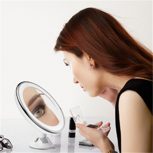 10x LED Lighted Makeup Mirror for Beauty and Grooming